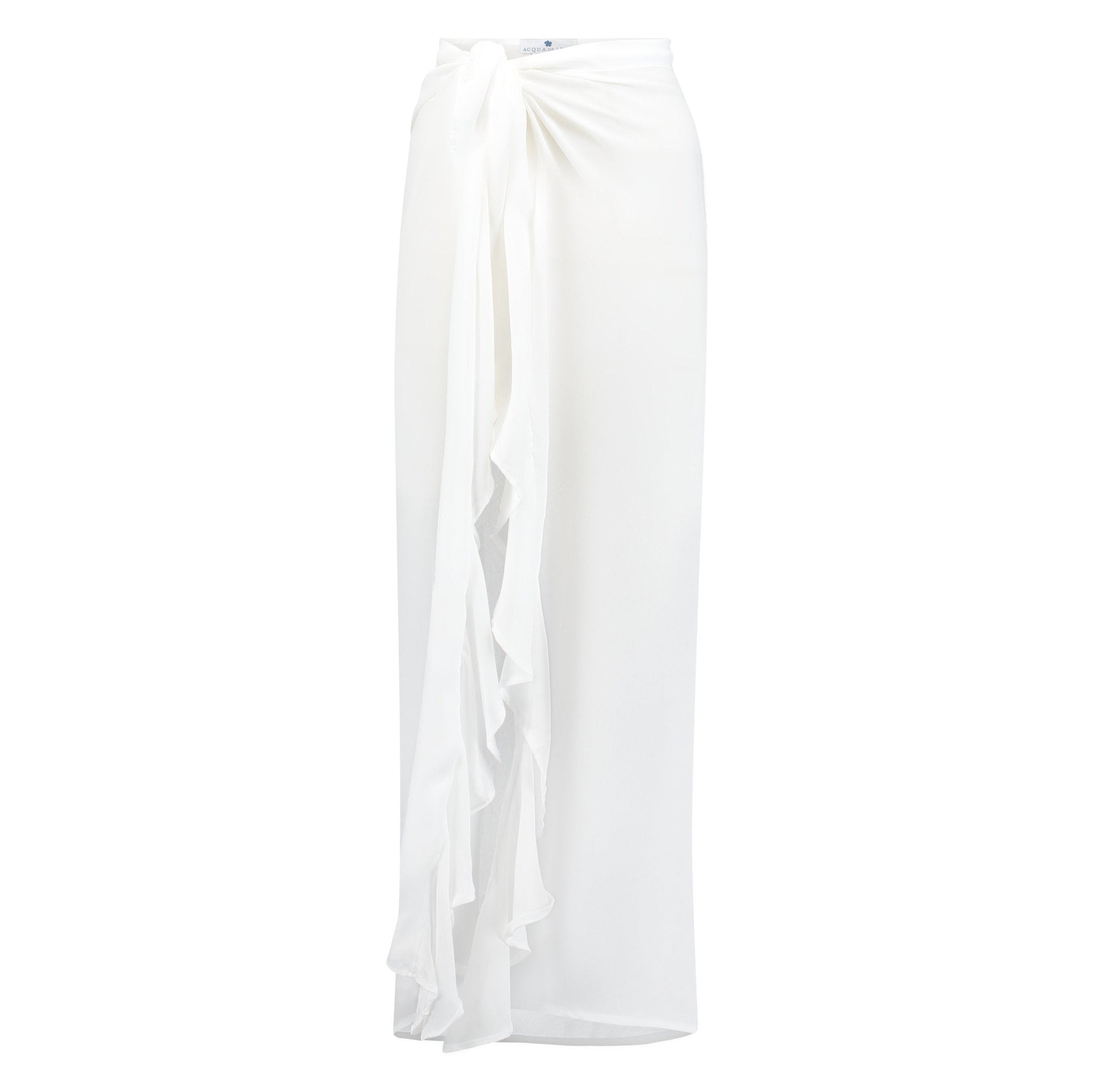 The Infinity Sarong | Off-white - Acqua de Luxe Beachwear