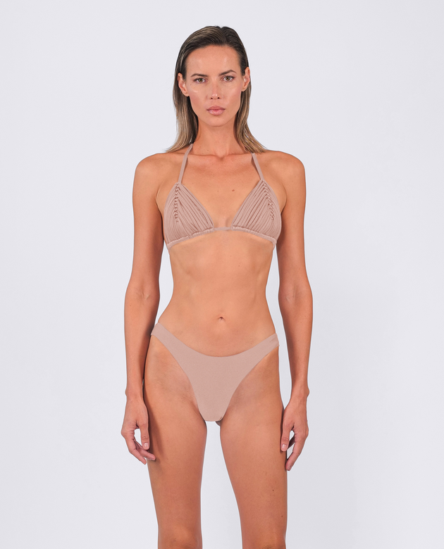 Mykonos Triangle Bikini Set
 | Cream Pearl