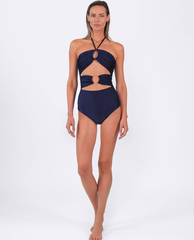 Athene One - piece| Dusk Blue - Acqua de Luxe Beachwear