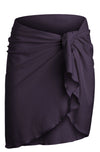 Barbados Sarong | Black - Acqua de Luxe Beachwear