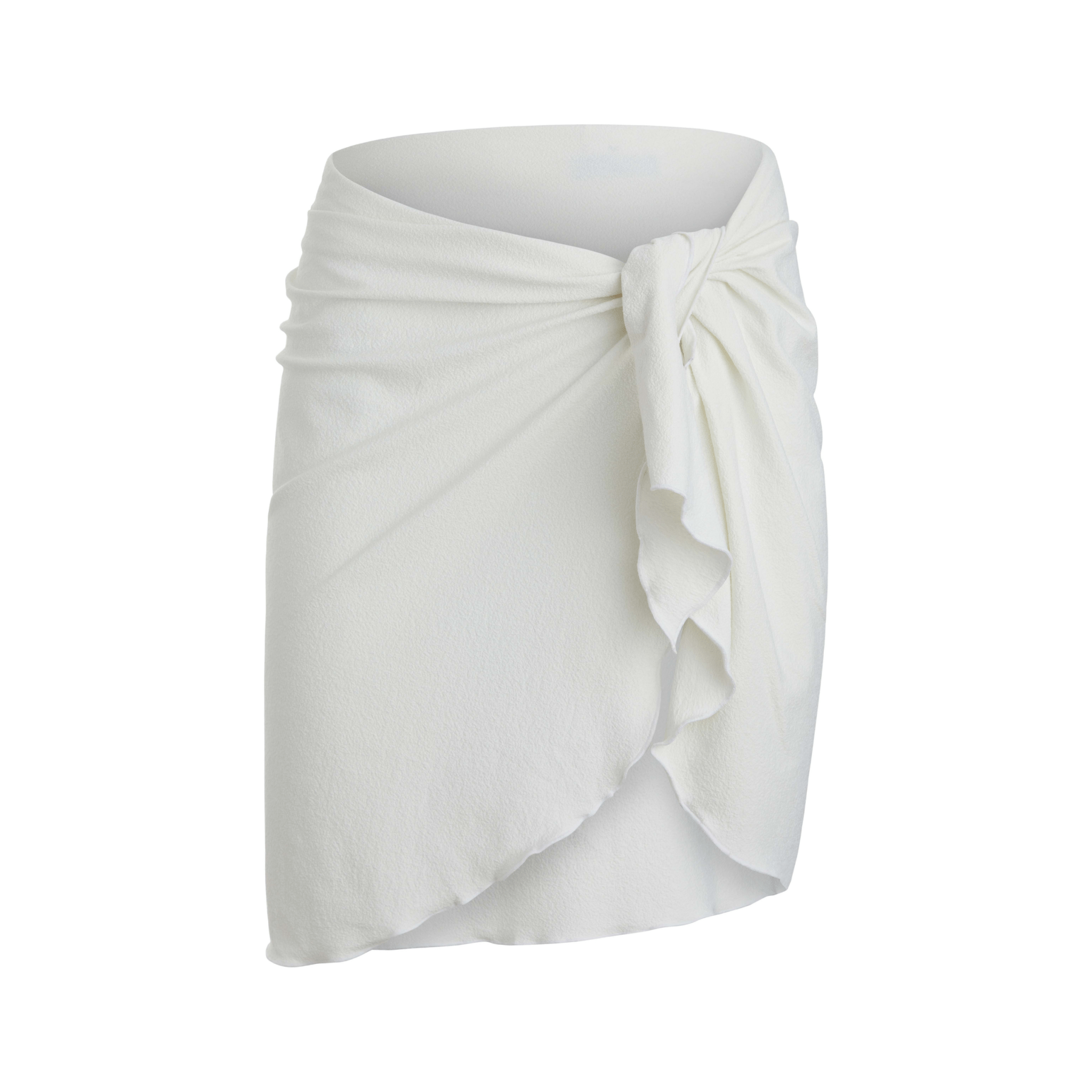 Barbados Sarong | Off - white - Acqua de Luxe Beachwear