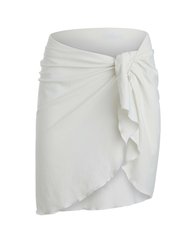 Barbados Sarong | Off - white - Acqua de Luxe Beachwear