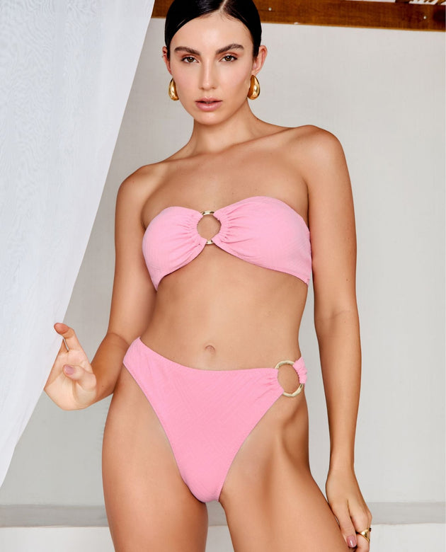 Bella Bikini Set | Pastel Pink - Acqua de Luxe Beachwear