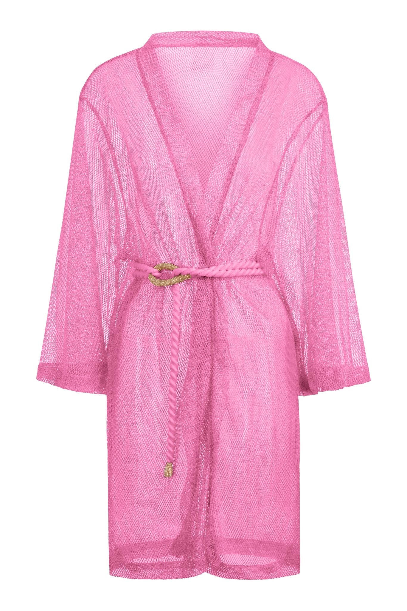 Buzios Belted Kimono | Pink - Acqua de Luxe Beachwear