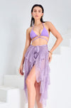 Buzios Shimmer Dress | Lavender - Acqua de Luxe Beachwear