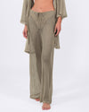 Buzios Shimmer Pants | Gold - Acqua de Luxe Beachwear