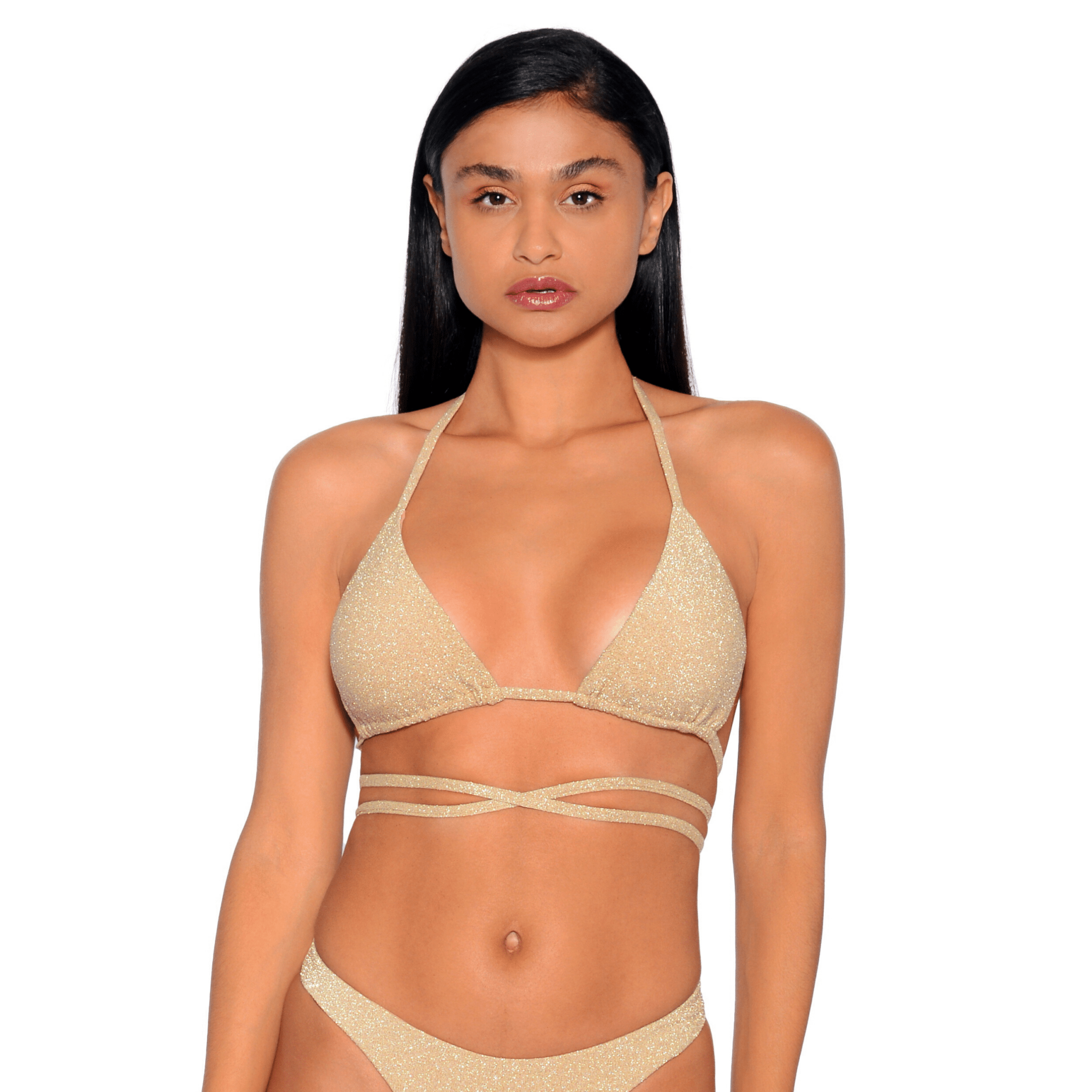 Cristalle Bikini High leg Bottom - Acqua de Luxe Beachwear