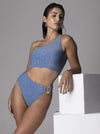 Cristalle One-Piece | Blue Sapphire - Acqua de Luxe Beachwear