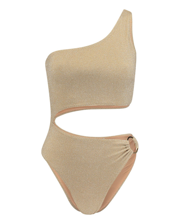 Cristalle One-Piece | Gold Citrine Color - Acqua de Luxe Beachwear