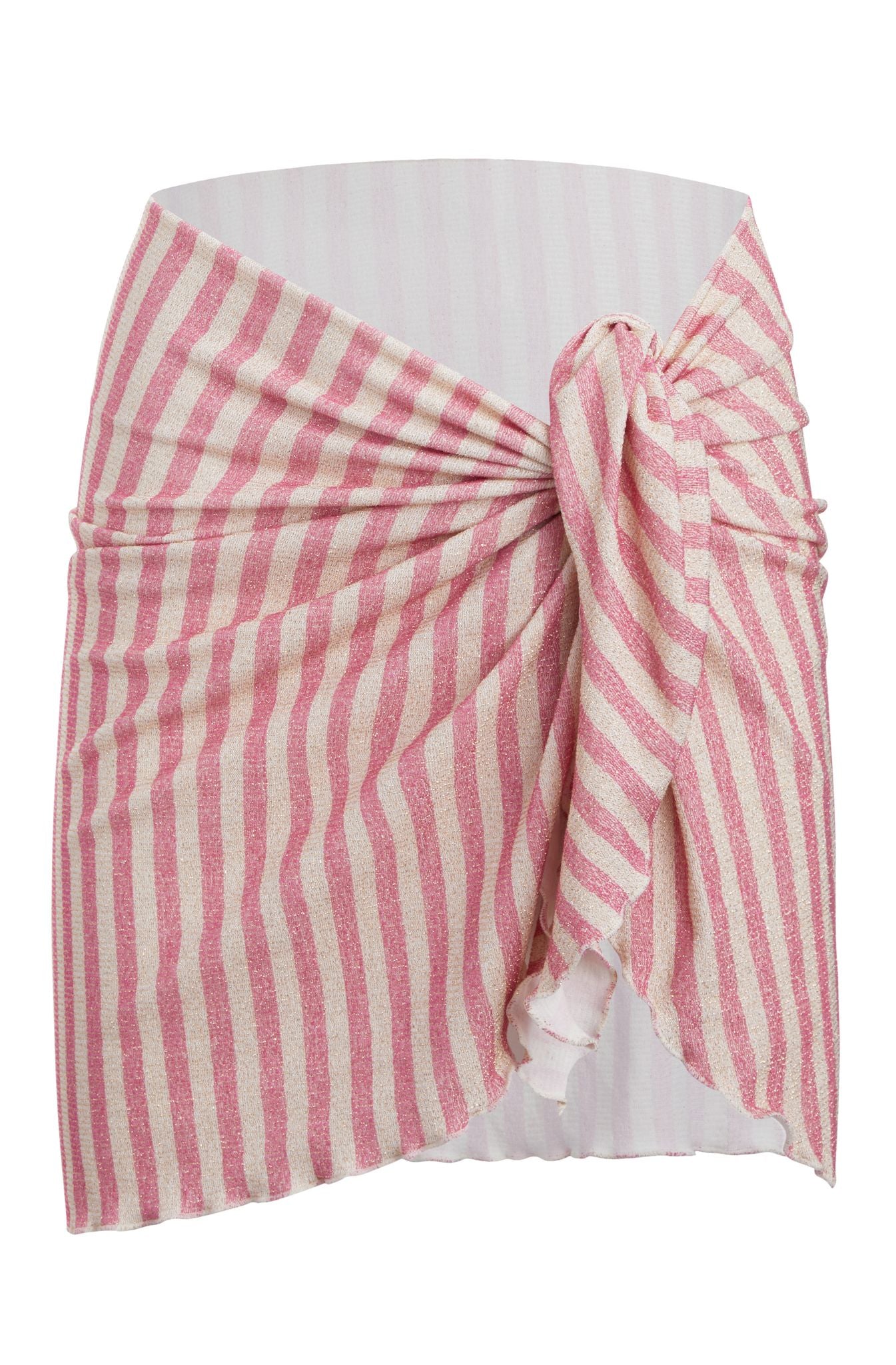 Cristalle Sarong | Pink Stripes - Acqua de Luxe Beachwear