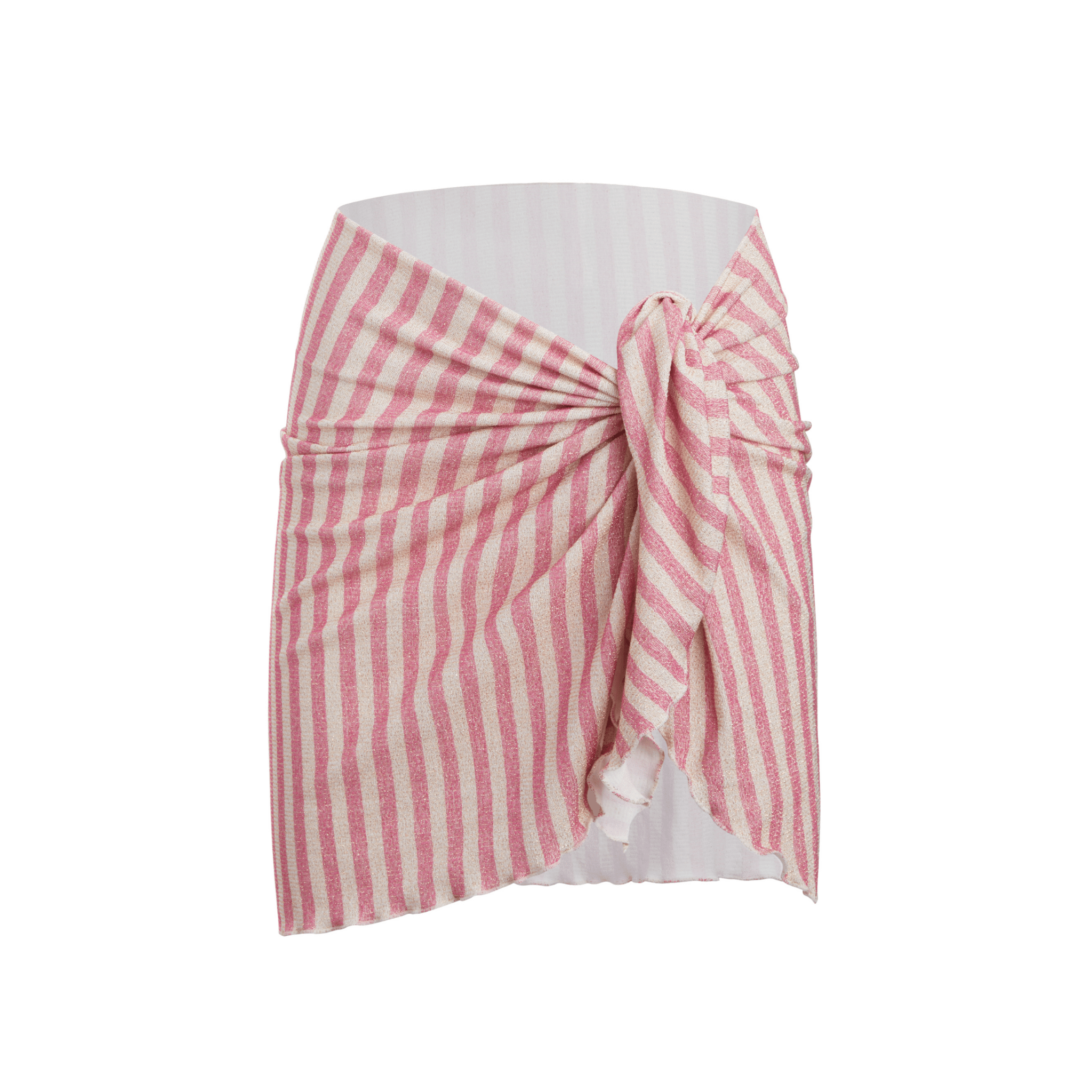 Cristalle Sarong | Pink Stripes - Acqua de Luxe Beachwear