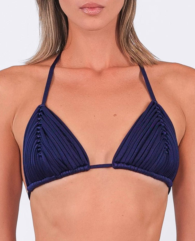 MYKONOS MACRAME | TRIANGLE TOP - Acqua de Luxe Beachwear