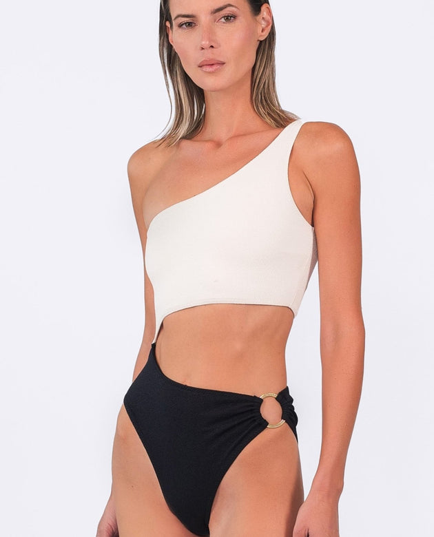 Riviera One - shoulder One - piece - Acqua de Luxe Beachwear