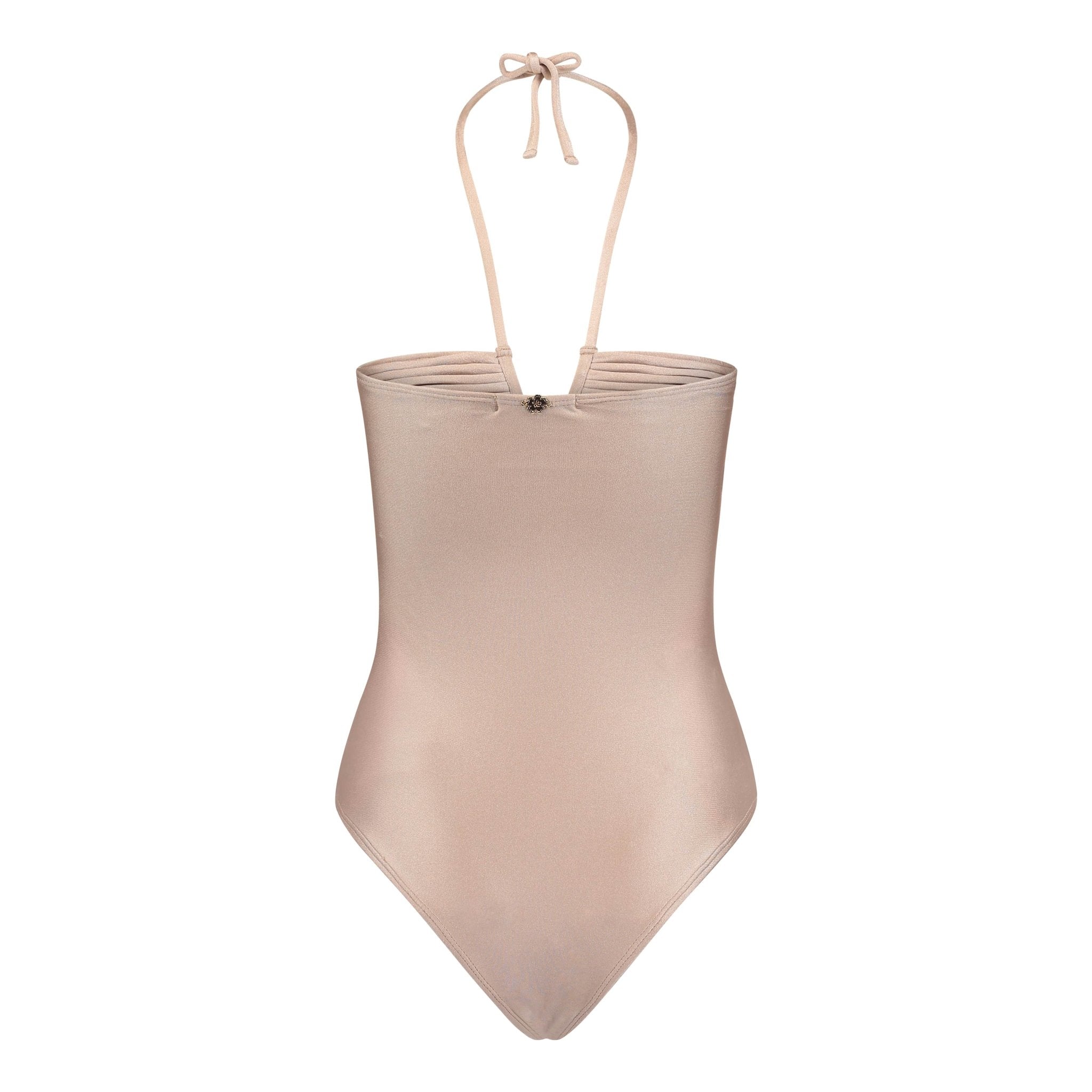 Aphrodite One-piece| Cream Pearl - Acqua de Luxe Beachwear