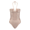 Aphrodite One-piece| Cream Pearl - Acqua de Luxe Beachwear