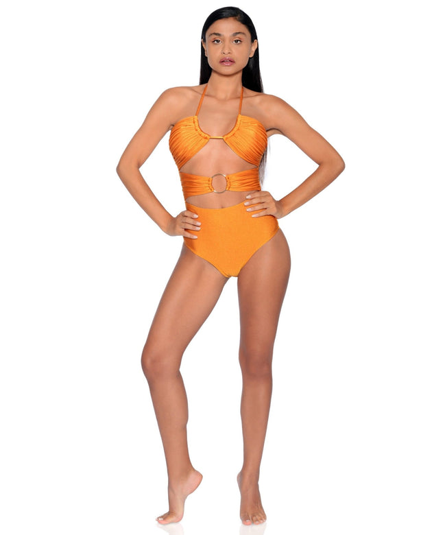 Athene One-piece| Marigold - Acqua de Luxe Beachwear