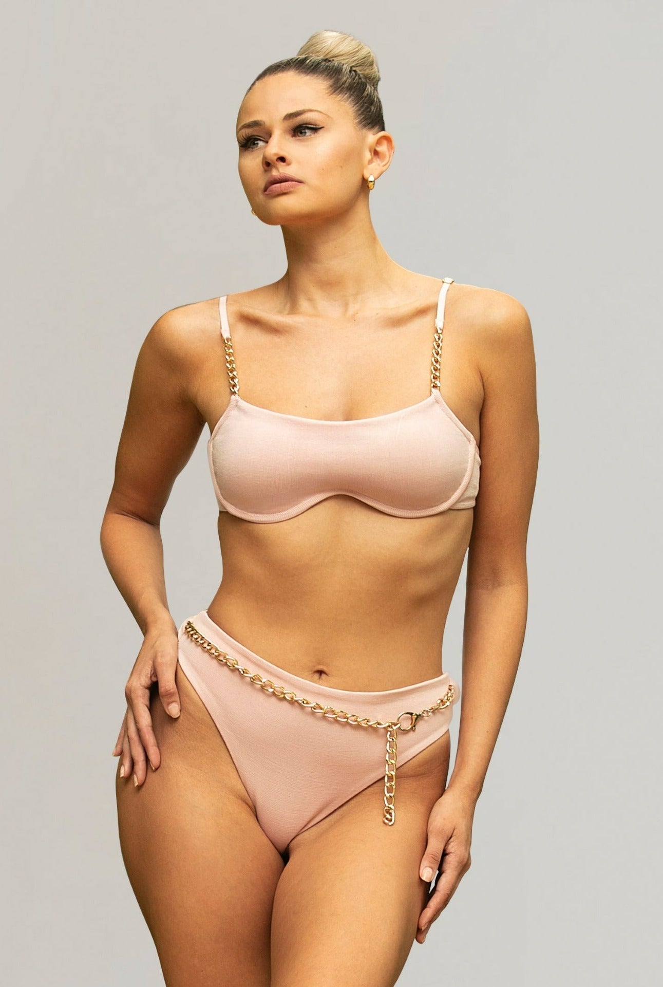 Coco Underwire Bikini Set | Quartz Pink