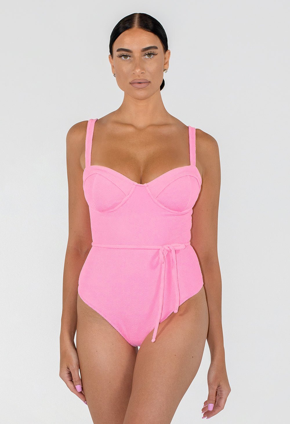 Firenze L'amour One-Piece | Baby Blue - Acqua de Luxe Beachwear