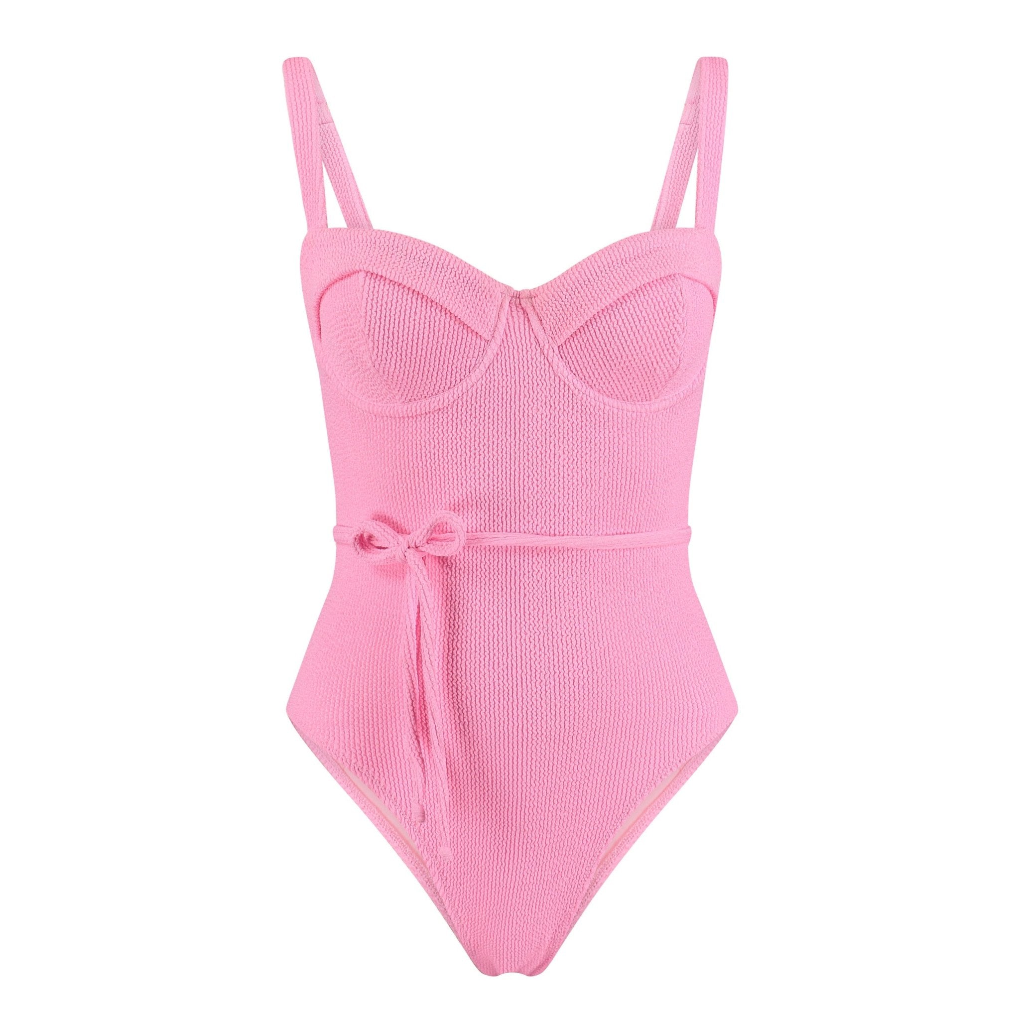 Firenze L'amour One-Piece | Barbie Pink - Acqua de Luxe Beachwear