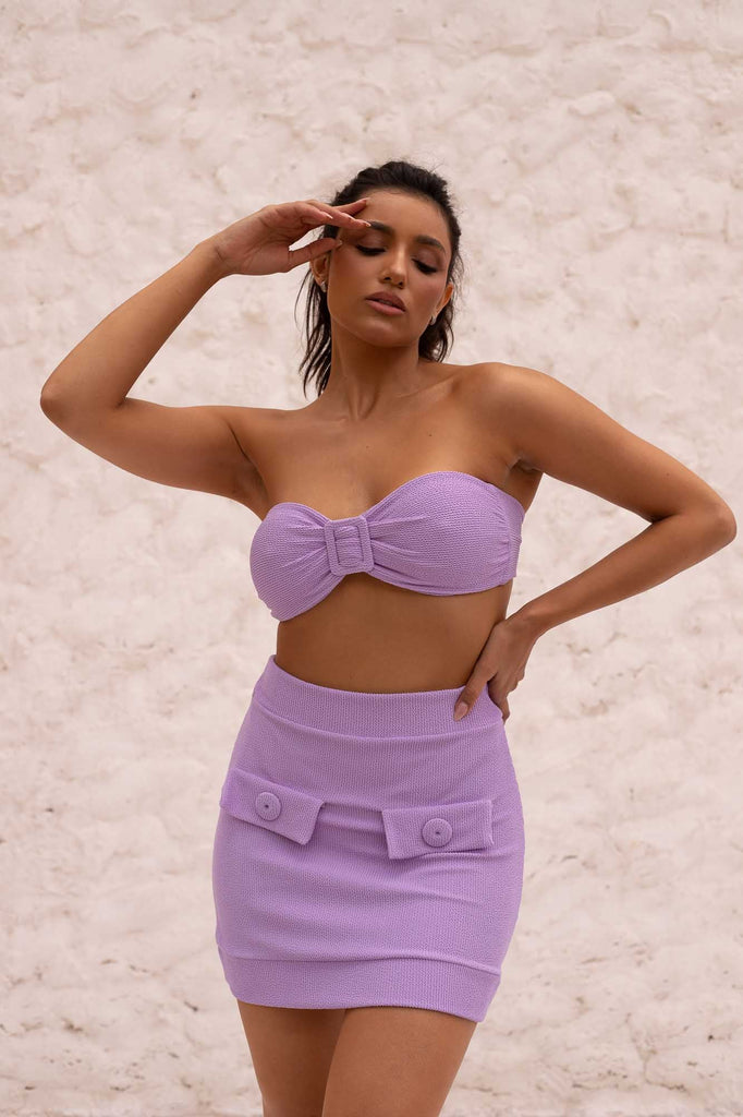 Firenze Mini Skirt | Lavender