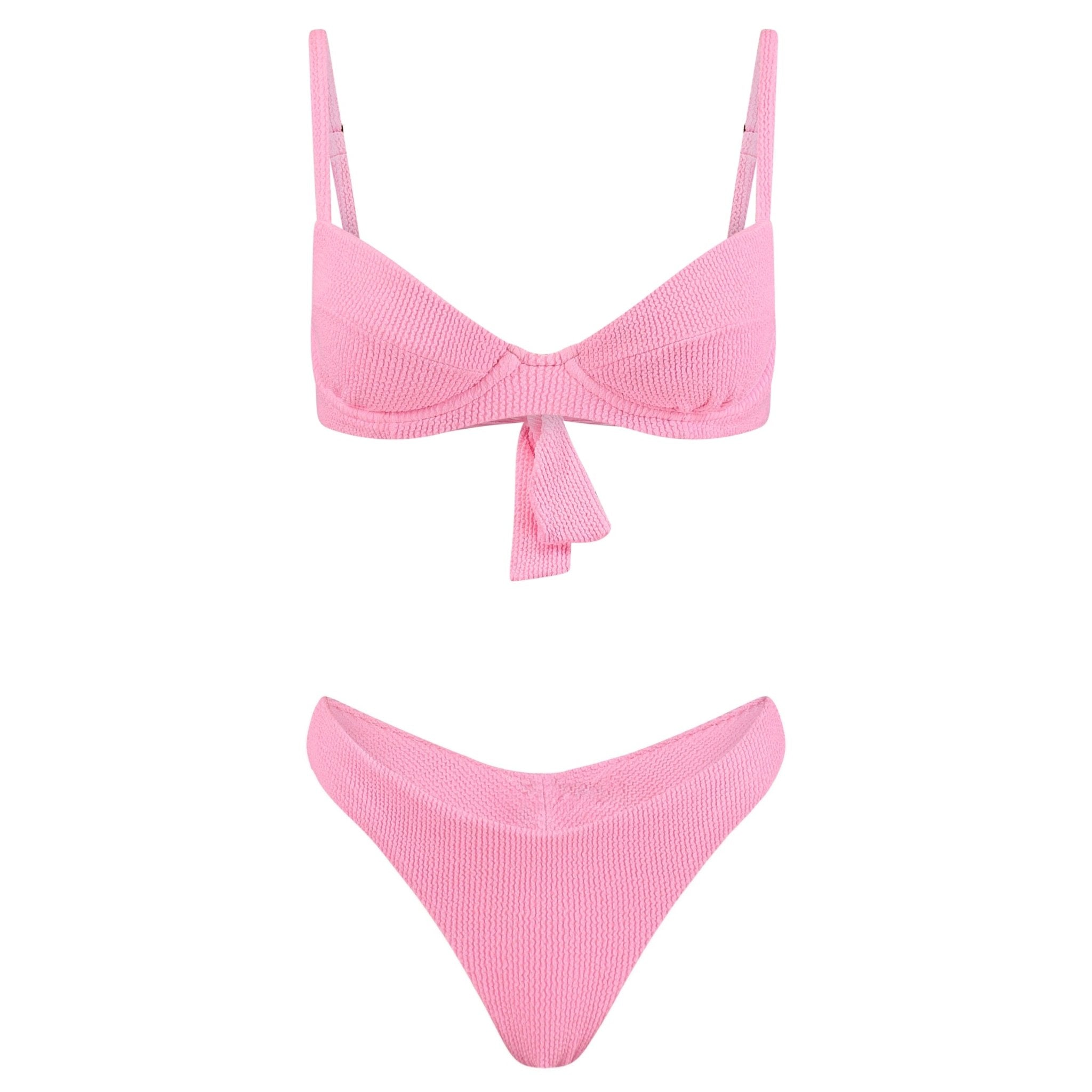 Firenze Underwire Bikini Set | Barbie Pink - Acqua de Luxe Beachwear