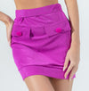 GLAMOUR MINI SKIRT. - Acqua de Luxe Beachwear