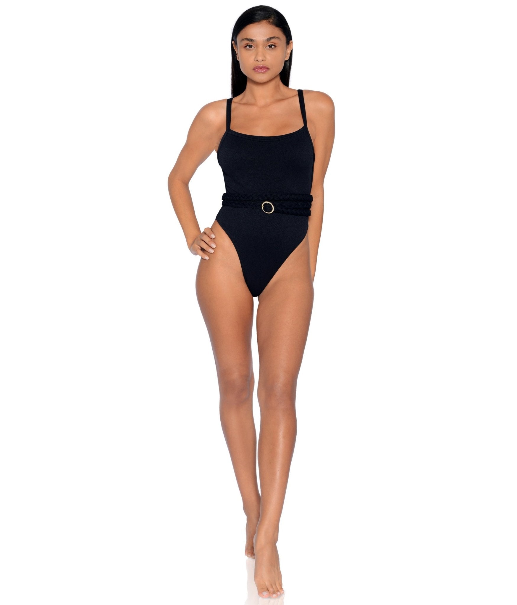 Greece Belted One-Piece - Acqua de Luxe Beachwear