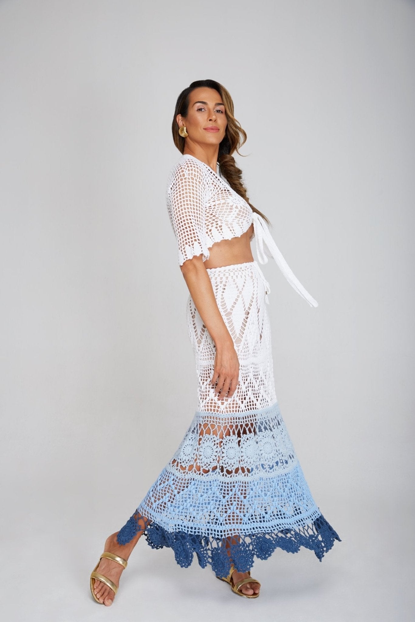 LACED WITH LOVE SET| BROWN - Acqua de Luxe Beachwear