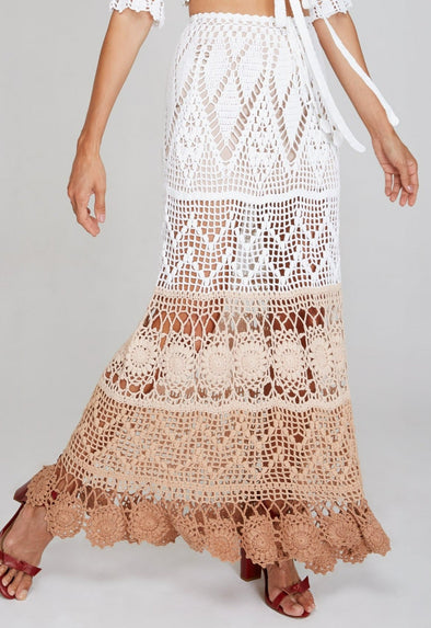 LACED WITH LOVE| SKIRT - Acqua de Luxe Beachwear