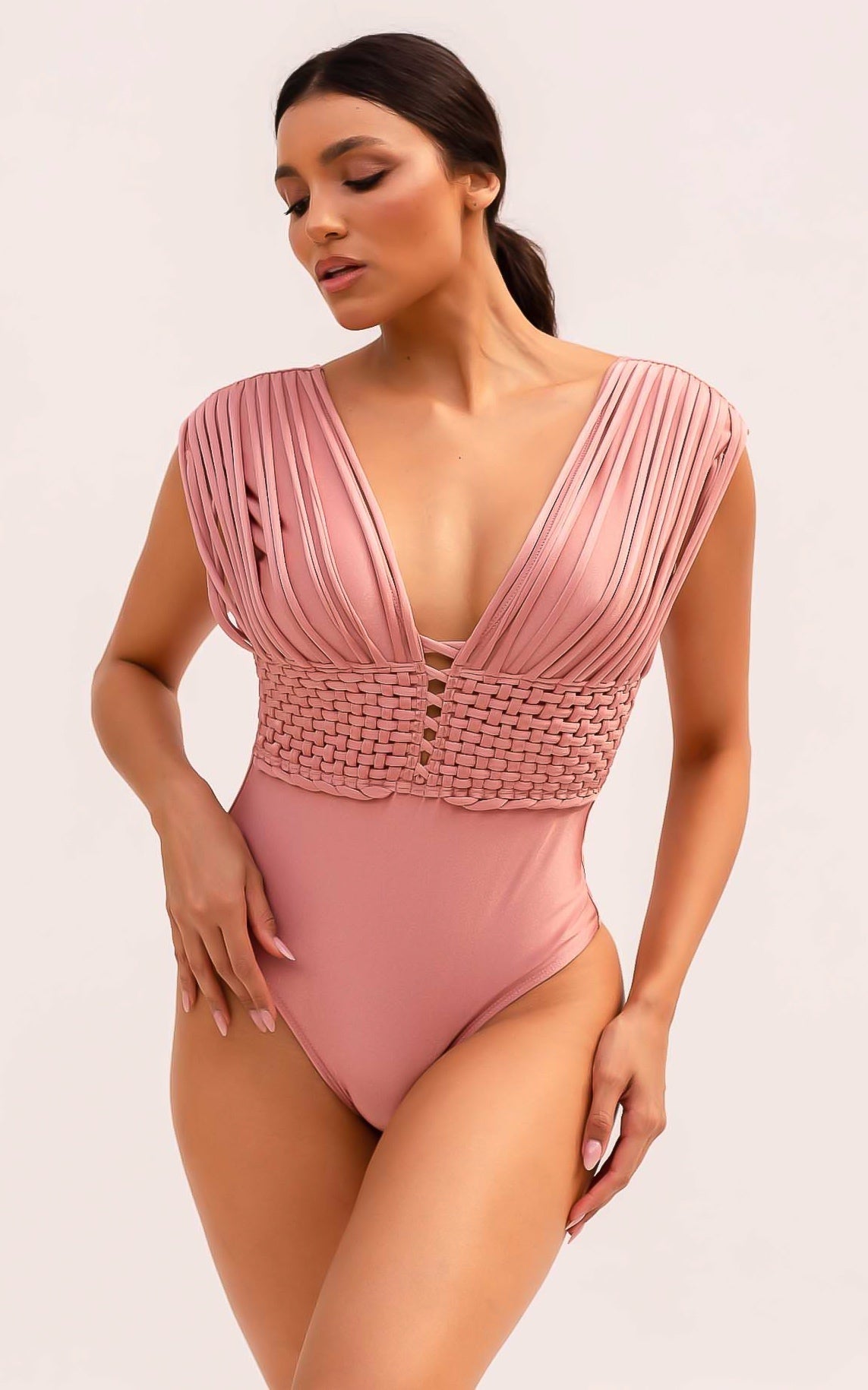 MYKONOS ONE PIECE| CREAM PEARL - Acqua de Luxe Beachwear