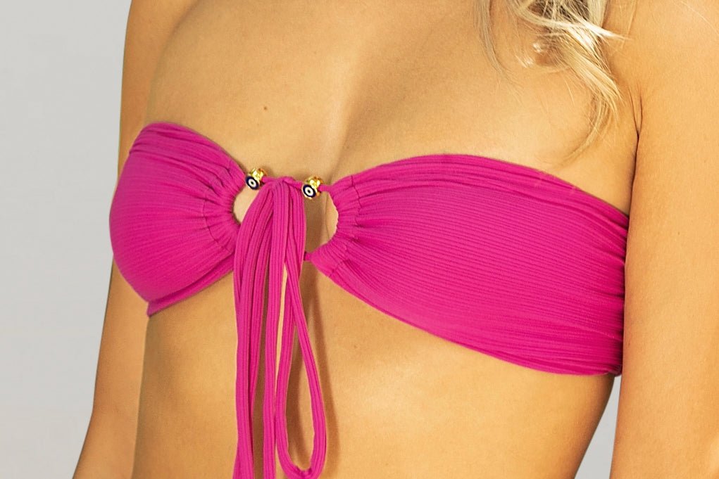 SANTORINI REV. TRIANGLE TOP - Acqua de Luxe Beachwear
