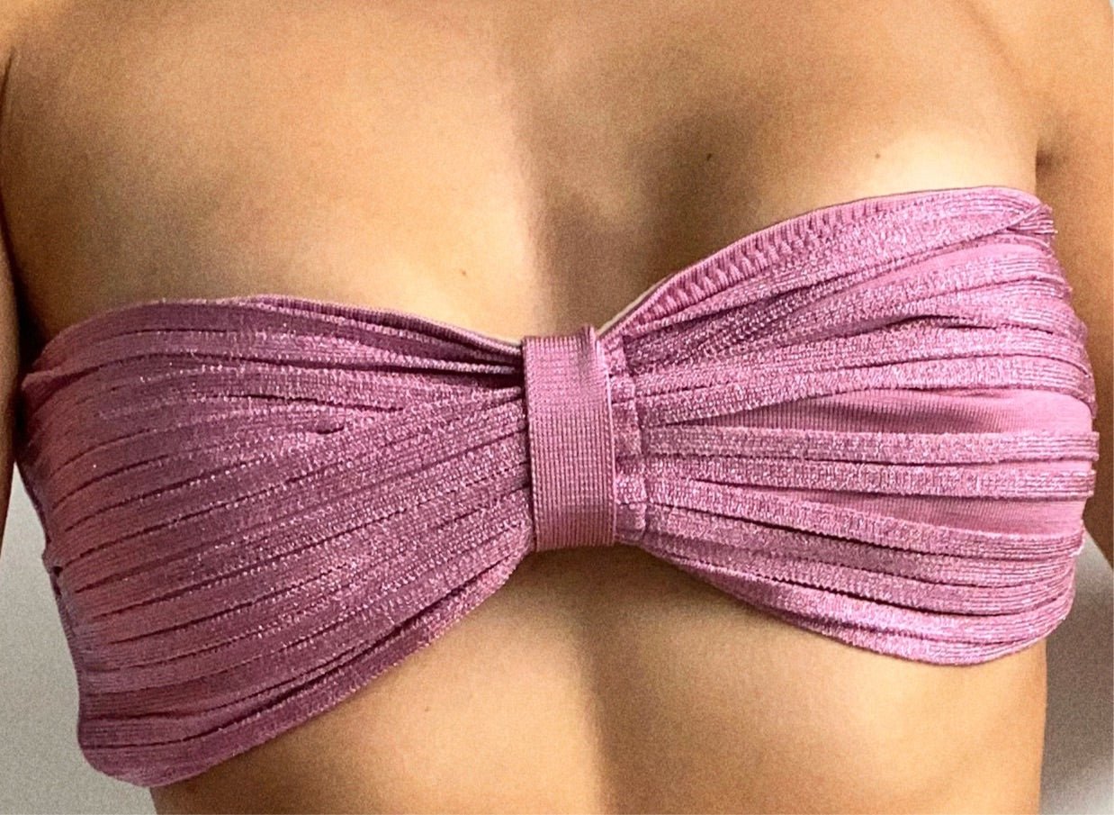 THE ONLY ONE| BANDEAU TOP - Acqua de Luxe Beachwear