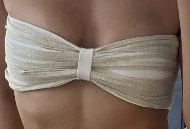 THE ONLY ONE| BANDEAU TOP - Acqua de Luxe Beachwear